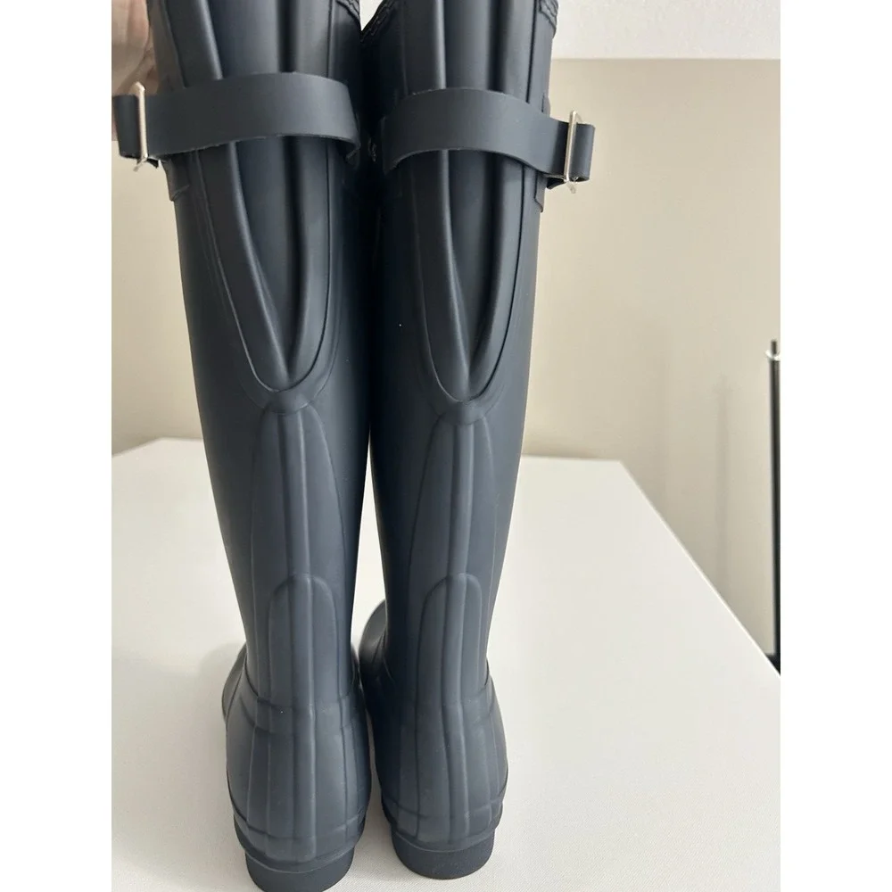 ASO Bella‎ Swan Hunter Original Tall Waterproof Rain Boots Size 6